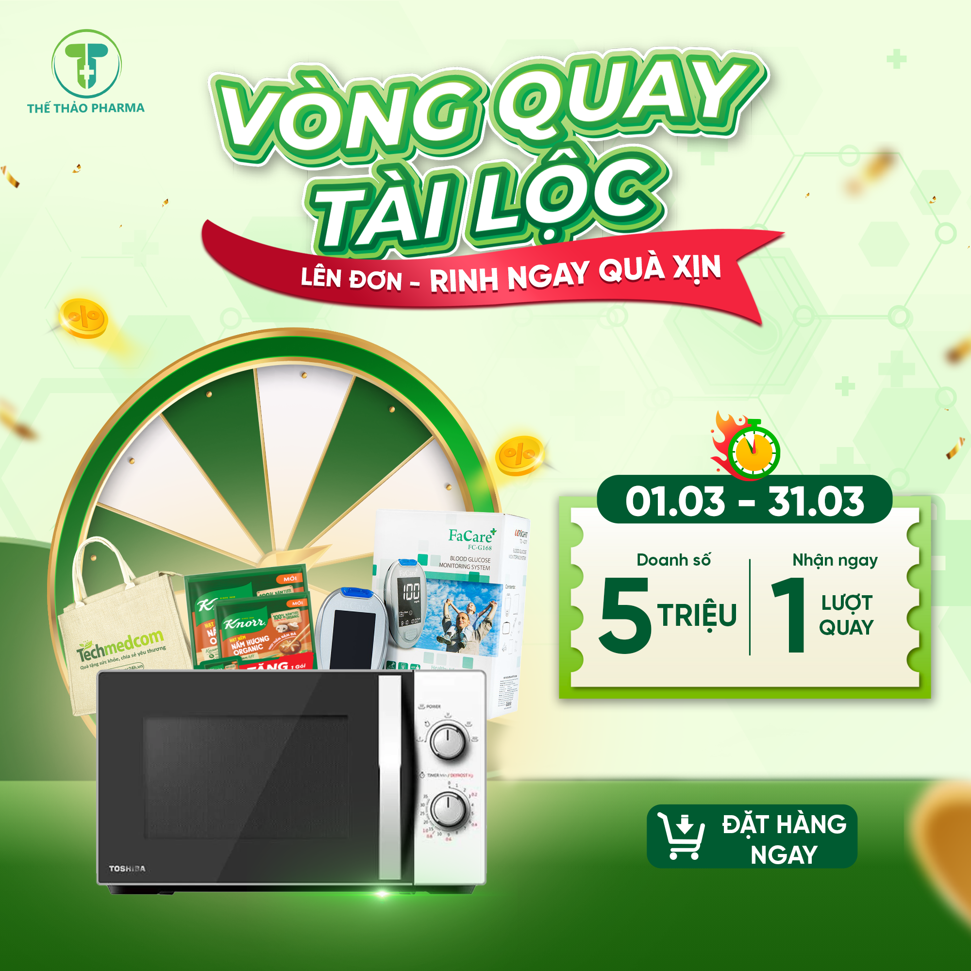 VÒNG QUAY TÀI LỘC – LÊN ĐƠN RINH QUÀ XỊN